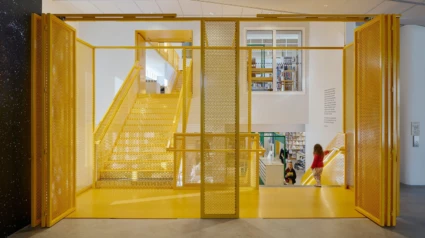 Inne i Alingsås konsthall.