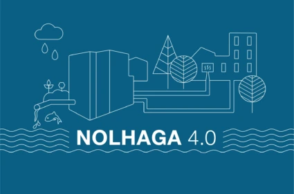 Illustration över reningsverket.