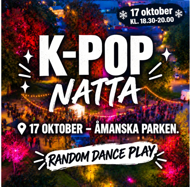 Affisch för K-pop.