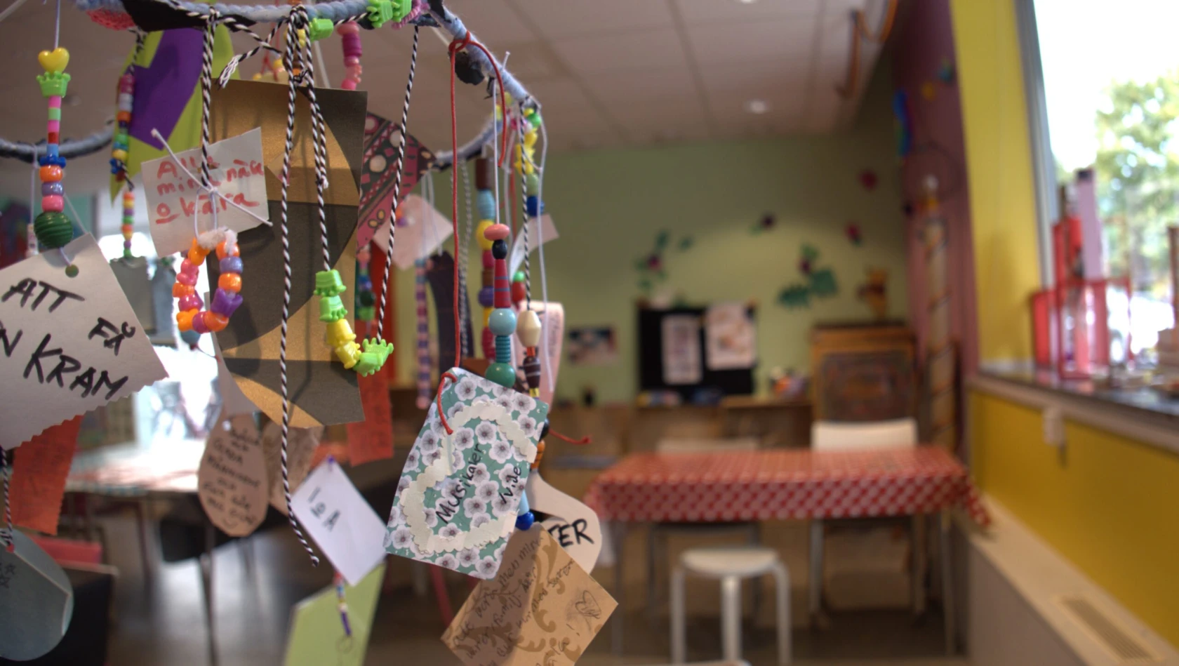 kulturhusets ateljé inifrån