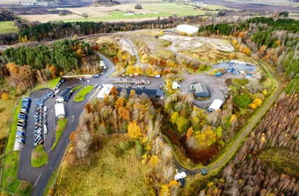 Översiktsbild över Bälinge.