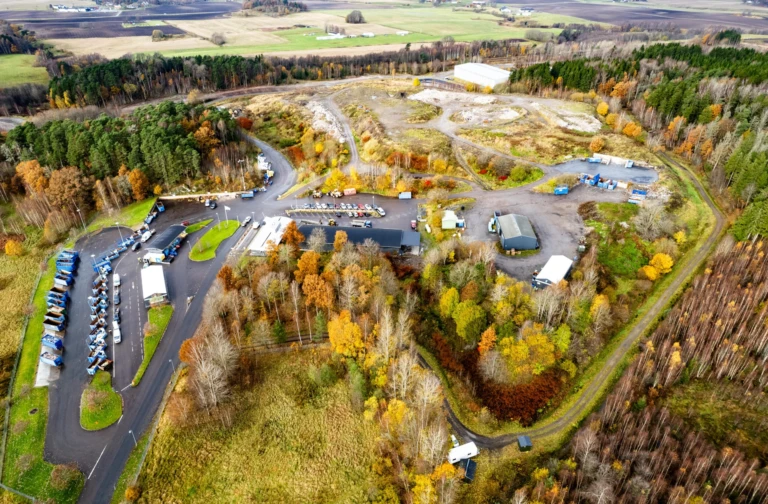 Översiktsbild över Bälinge.