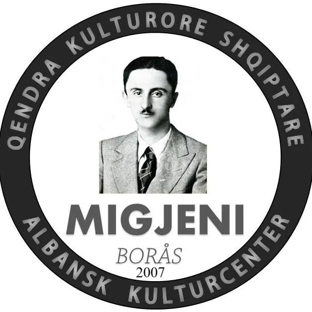 Logga för albanska kulturföreningen migjeni