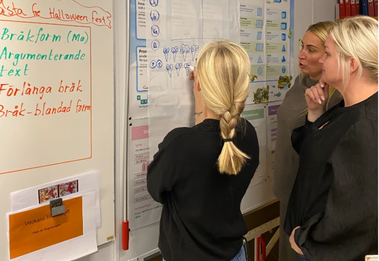 Matematiklärare på Ängaboskolan