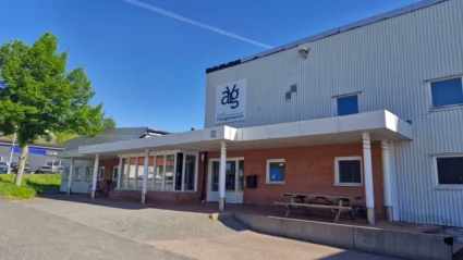 Alingsås Yrkesgymnasiums entré