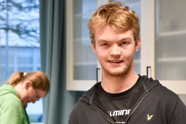Porträttbild på elev