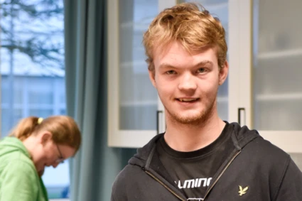 Porträttbild på elev